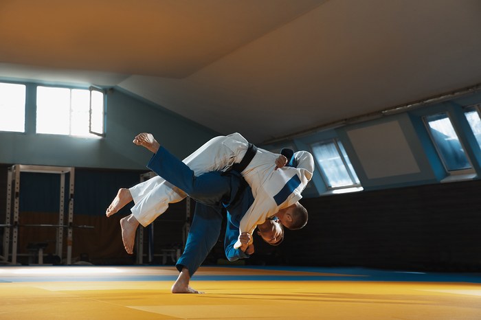 Des judokas