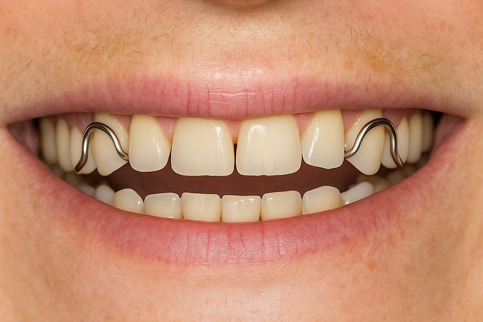 Des crochets dentaires