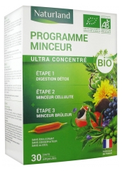 meilleure boissons pour maigrir disponible en pharmacie : Naturland Programme Minceur Ultra Concentré BIO