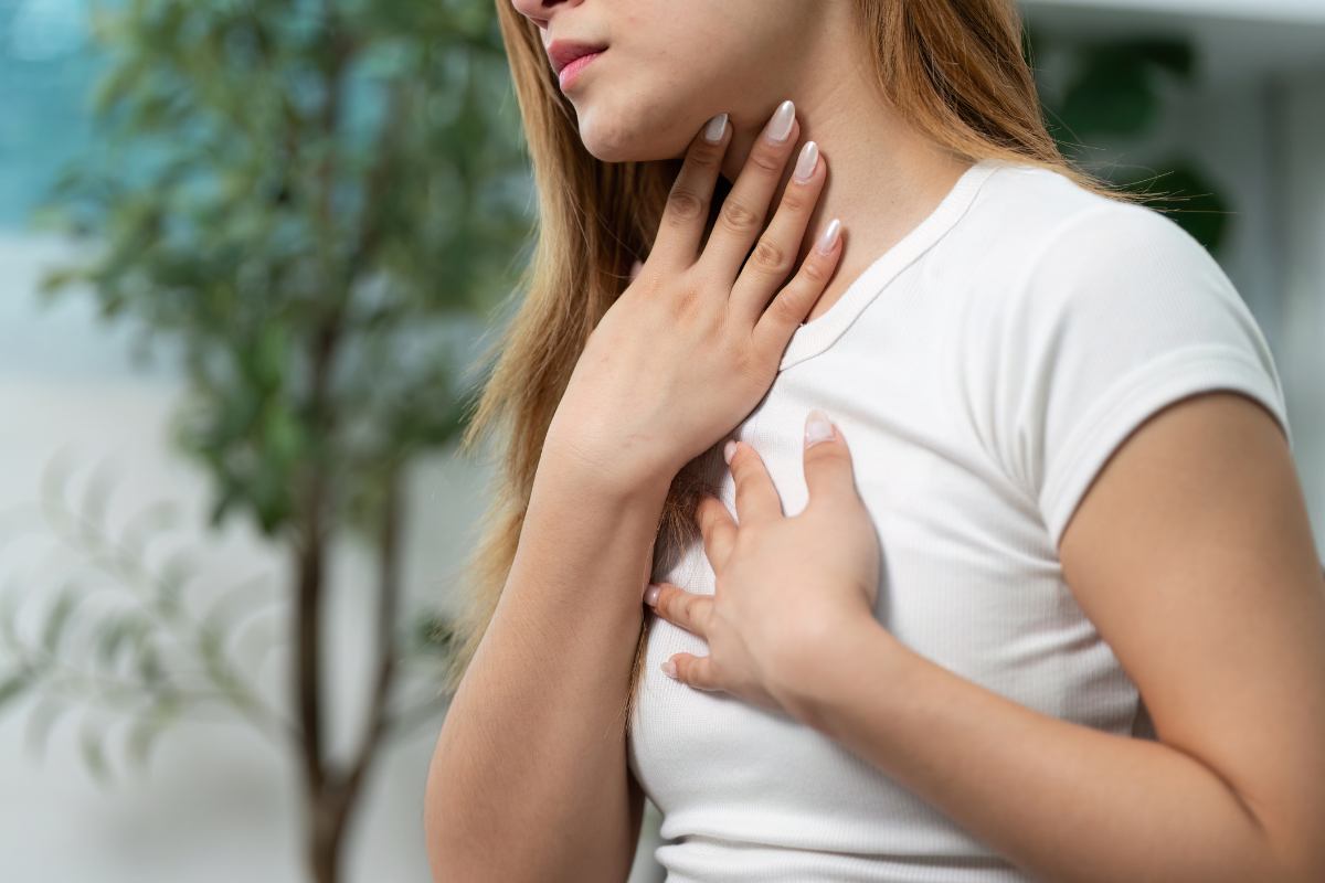 effets secondaires d'Innovair au niveau de la bouche et de la gorge