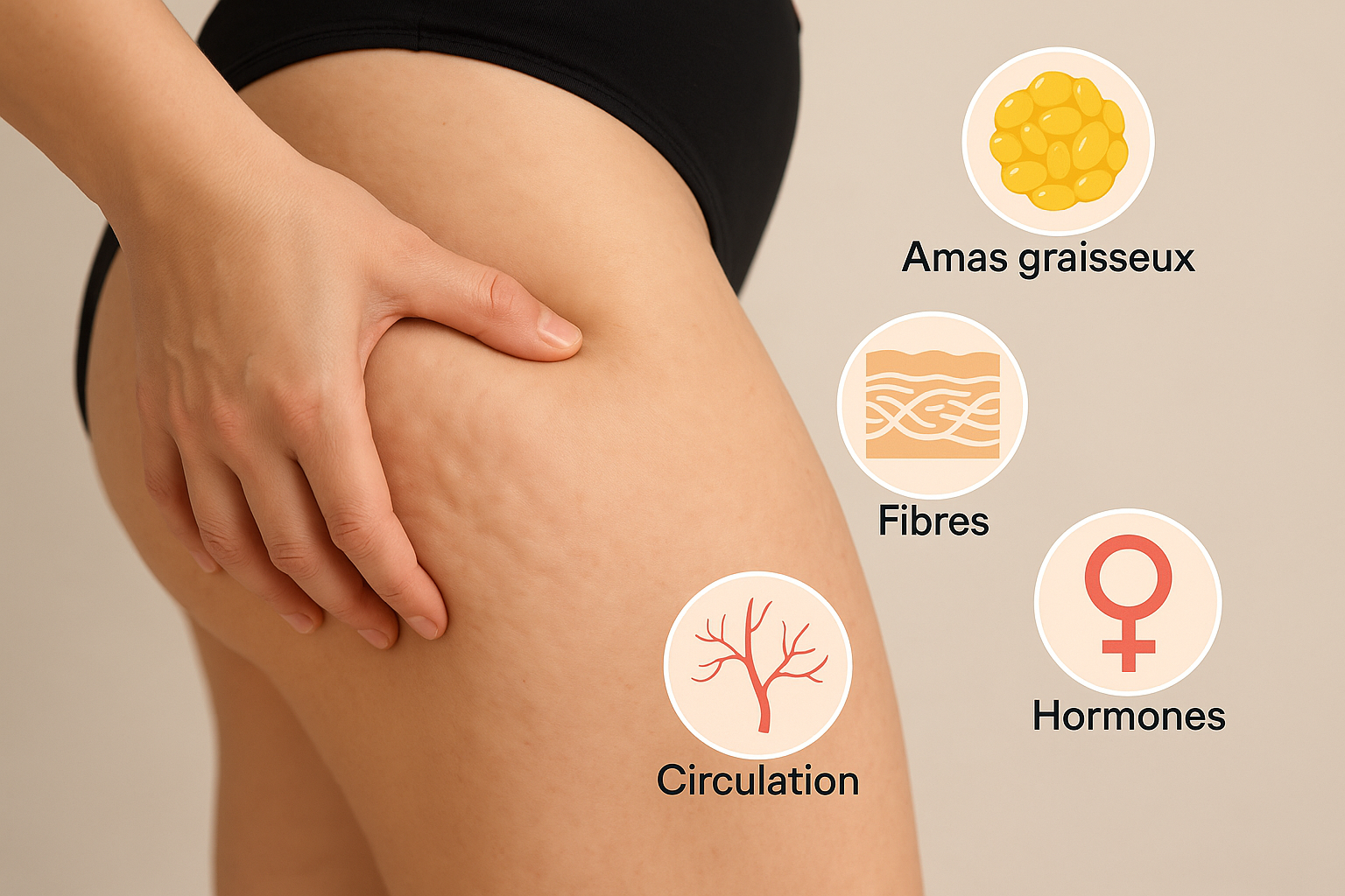  causes principales de la cellulite aux cuisses
