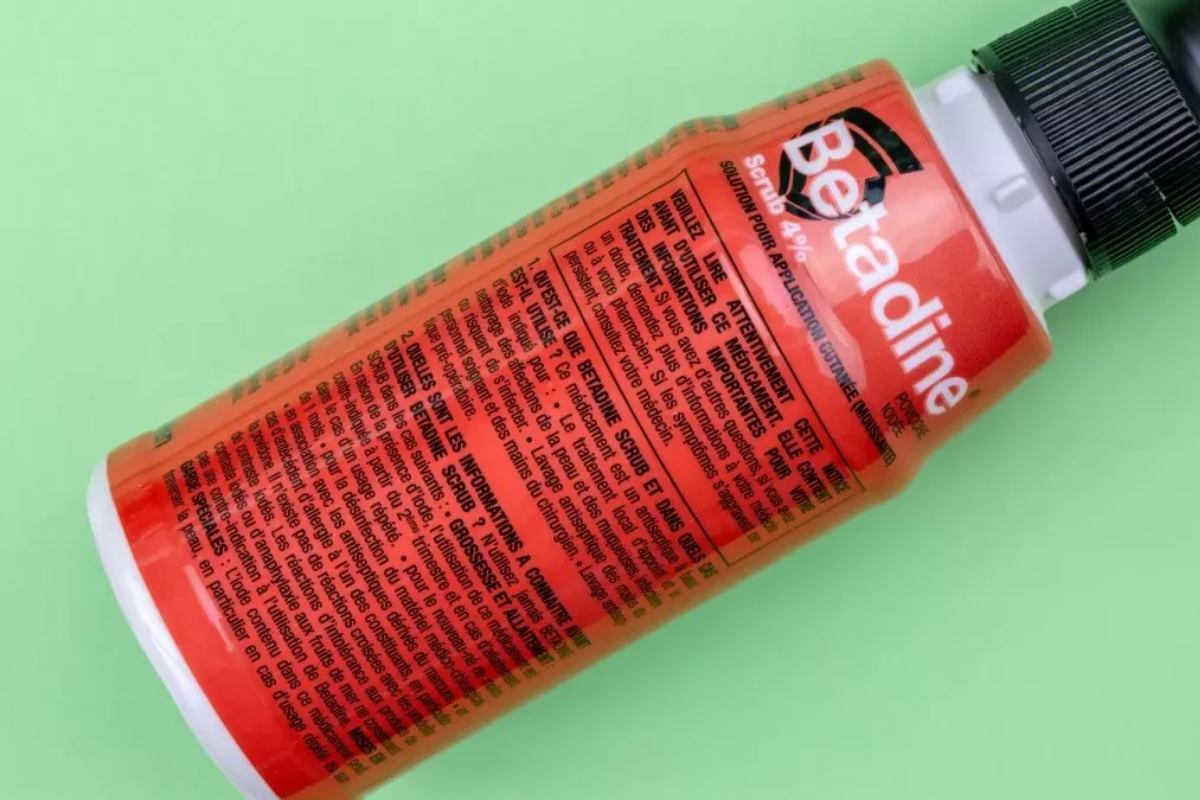 Bétadine rouge