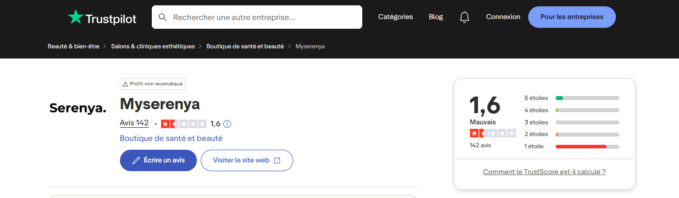 Avis sur masseur anti-cellulite Serenya 