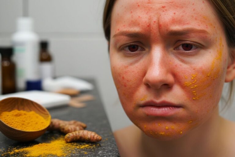 dangers du curcuma sur le visage (3)