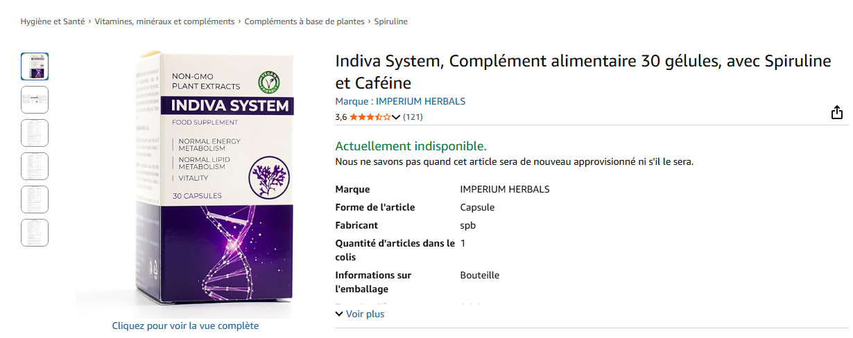 Indiva System avis