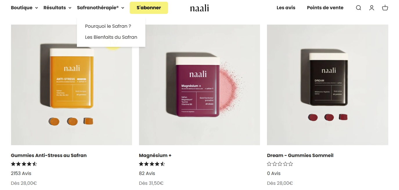 Avis clients Naali Gummies